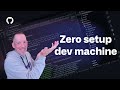 Streamlining setup with GitHub Codespaces