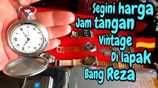 Review harga jam tangan bekas di lapak bang reza pasar loak jatinegara