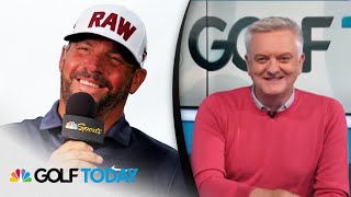 Michael Block receives text from Michael Jordan after PGA Championship | Golf Today | Golf Channel