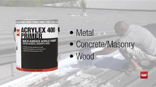 GAF Roof Coatings Product Selection Overview | GAF