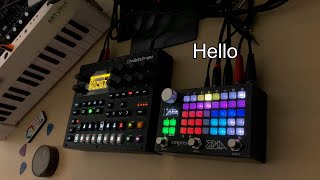 Empress ZOIA + Elektron Digitone | Semi-generative ambient performance | Time & Space