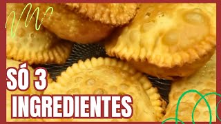 RECEITA DE MASSA DE PASTEL CASEIRA FÁCIL E RÁPIDA 😋