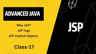 Advanced Java class 17 JSP Tags and Implicit Objects of JSP