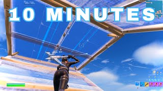 10 minutes of relaxing Fortnite freebuilds 💤 (uncut, keyboard ASMR)