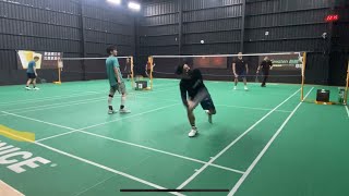 羽球大叔Badminton Uncle下班輕鬆打，這接發球也太神奇了吧😱EP.108