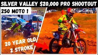 2003 Honda CR250 2 STROKE Battles Modern Bikes - $20,000 Pro Shootout 250 Moto 1