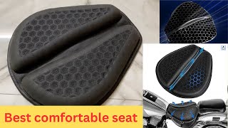 STHIRA Motorcycle Seat Cushion Gel - 3D Honeycomb Structure Review | Comfort, Price, and Details