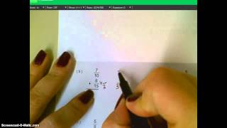 Adding Fractions Worksheetworks