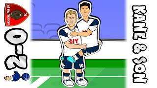 🔥KANE & SON!🔥 Tottenham vs Arsenal 2-0 (Spurs Parody Goals Highlights Premier League 2020)
