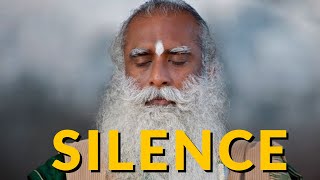 The Power Of Silence| Mystical Yogi: SADHGURU #sadhguru #motivational #silence #silent  #life