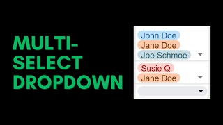 How to Add Multiple Selection Dropdowns in Google Sheets! (2024)