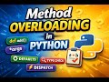 Method Overloading in Python