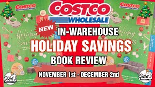 🛒COSTCO NEW HOLIDAY SAVINGS SALE BOOK REVIEW for NOVEMBER/DECEMBER 2024! LET'S CHECK IT OUT!✨️