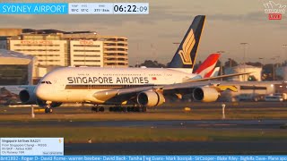 🔴 LIVE - BUSY MONDAY RUSH! - Plane Spotting @ Sydney Airport w/ Tim + ATC!🔴