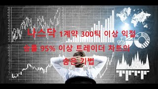 시크릿차트카네기 해외선물  나스닥 1계약 300틱이상 익절 (나스닥,항셍,오일)