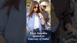 Virat Anushka Spotted At Gateway Of India ! #ytshorts #bollywood #viratkohli #anushkasharma