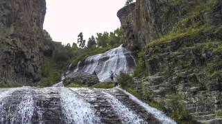 Jermuk waterfall,  timelapse