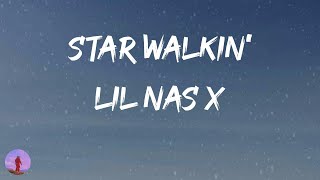 Lil Nas X - STAR WALKIN' (Lyrics) | Don't ever say it's over if I'm breathin'