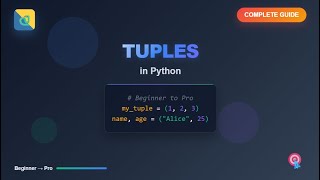🎯 Tuples in Python | Complete Beginner to Pro Guide 🎯