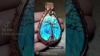 Blue Labradorite Tree of Life 💙