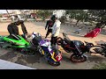 zx10r ka wrap kis na padhaa 😱 cctv footage😓 kon hai yee🤔