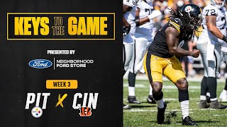 Keys to the Game: Week 3 vs Cincinnati Bengals | Pittsburgh Steelers