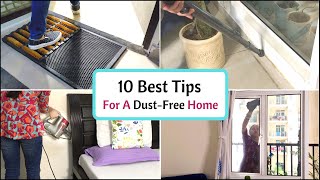 10 Best Tips To Keep Your Home Dust Free | Home Dusting Tips And Hacks | How To Keep Home Dust Free