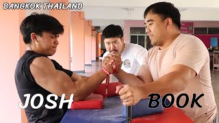 ซ้อม จอช vs บุ๊ค [ Josh nicholas vs Book Suttiwat ] ฺBangkok Thailand