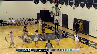 Heritage Christian Academy Boys Basketball Beats Providence Academy