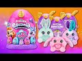 MEGA ZURU BUNNYCORN & RAINBOCORN EGGZANIA SURPRISE MANIA EGG UNBOXING 🦄🌈🐣