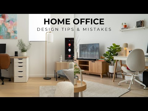 Home Office Design Mistakes and How to Fit One in Any Room