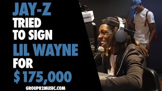 Jay Z Tried To Sign Lil Wayne For $175,000