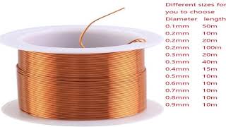 10m/15m/20m/40m/50m enameled copper wire enameled wire electromagnetic coil winding wire m