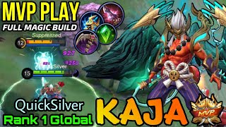 Kaminari Kaja Sidelane MVP Play with Full Magic Build! - Top 1 Global Kaja by QuickSilver - MLBB