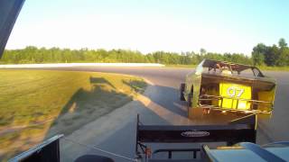 Tony Steiner 6/23/12 Evans Mills Feature Race Win In-Car Video