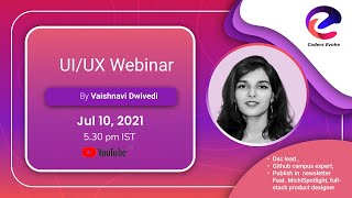 UI/UX Webinar by Coders Evoke Feat. MichiSpotlight