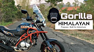 VIXION LAMPU BULAT | GORILLA VIXION HIMALAYAN V.3 | MODIF TOURING ADV