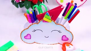 DIY unicorn desk organiser | #shorts