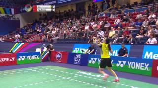 YONEX FRENCH OPEN 2014 - F WS | Li X R [1] (CHN) VS Wang S X [2] (CHN)