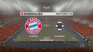 FIFA 20 | FC Bayern Munchen vs M'gladbach - Bundesliga | 13/06/2020 | 1080p 60FPS