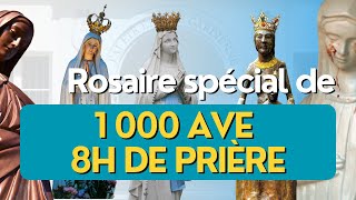 ROSAIRE SPECIAL 🙏 1 000 JE VOUS SALUE MARIE 🙏 POUR UN MIRACLE