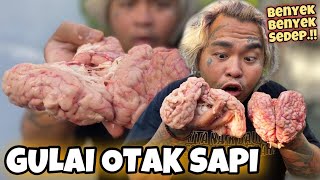 MAKAN OTAK SAPI BUMBU GULAI REMPAH JAWA…!!!