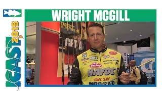 New Wright \u0026 McGill Skeet Reese Victory Pro Carbon Rods with Skeet Reese | ICAST 2015