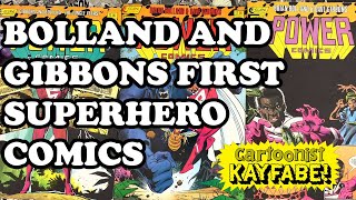 DAVE GIBBONS and BRIAN BOLLAND'S First Professional SUPERHERO Comics! How Does P