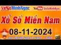 XSMN Minh Ngọc - Trực tiếp Xổ Số Miền Nam - KQXS Miền Nam ngày 08/11/2024, KQXS Hôm Nay, XSTT, XSKT