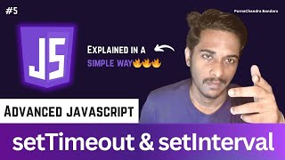 #5 Master JavaScript setTimeout & setInterval ⏰ | Beginner to Advanced Explained with Examples