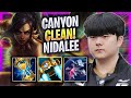 CANYON IS SO CLEAN WITH NIDALEE! - GEN Canyon Plays Nidalee JUNGLE vs Lillia! | Season 2024