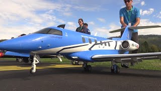 Stunning!!! Pilatus PC-24 RC Scale Turbine Model Airplane Hausen