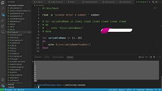 Shell Script tutorials - 40 - For Loop In Shellscript - For Loop Syntax In Shell script