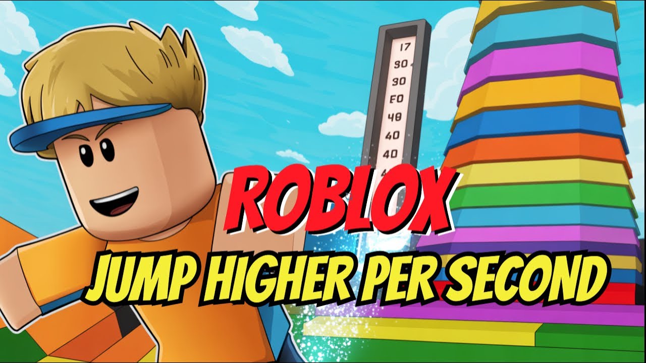 Roblox Live Jump Higher Per Second Gameplay Youtube